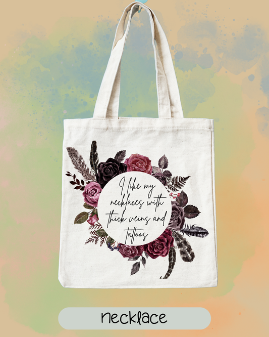 Necklace Tote